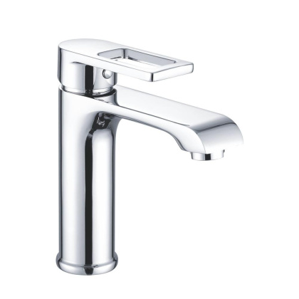 Смеситель для раковины латунь, хром S9301