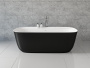 Акриловая ванна Aquanet Family Fine 170x78 95778 Gloss Finish (панель Black matte)