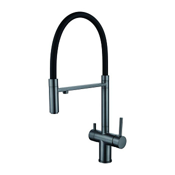 Смеситель для кухни с гибким изливом Shevanik S178 S178T