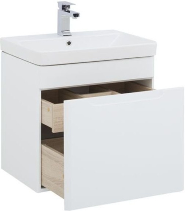 Тумба под раковину Aquanet София 60 белый Тумба под раковину Aquanet София 60 белый