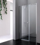 ELENA-W-B-11-100+90-C-Cr Душевая дверь