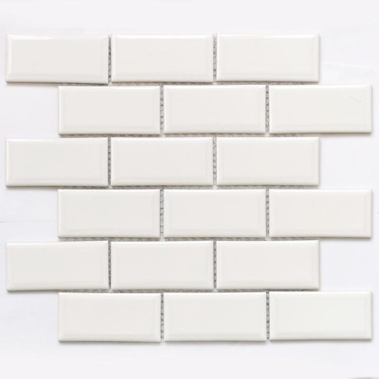Мозаика Brick White 4.5*9.5*6 28.8x29.2