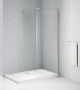 LIBERTA-L-1-90-120-C-Cr Душевая перегородка с односторонним входом 900x1200x1950 мм