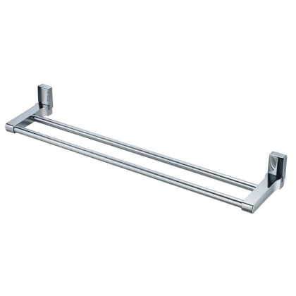 Держатель полотенец Leine двойной, 63,5х6,8х13,5 см, хром, K-5040