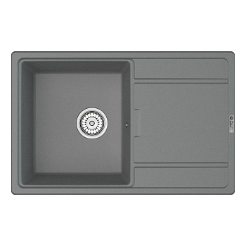 Мойка кухонная Point Лаура 78 PN3005AL, серый