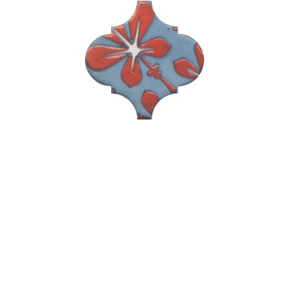 Декор OS\A32\65000 Арабески Майолика орнамент 6.5*6.5*7 (уп\26шт), шт