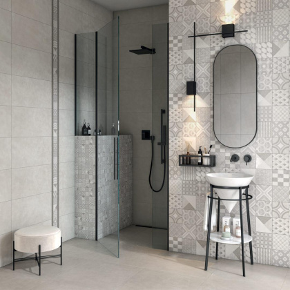 Бордюр SPA030R Гренель серый светлый обрезной 2,5*30*19(1уп/27шт), шт