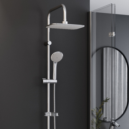 918200000 Origin Evo, душ. комплект: ручн.душ 120мм, 3 режима, штанга 700мм