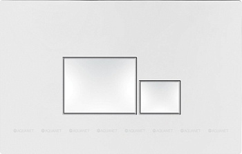 Кнопка смыва BB072BL, белая глянцевая