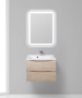 Тумба с раковиной подвесная BelBagno MARINO 65 Bianco Lucido, раковина белая Тумба с раковиной подвесная BelBagno MARINO 65 Bianco Lucido, раковина белая