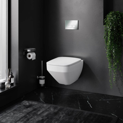 IS47051.50A1700 Инсталляция с клавишей Pro S глянец. Хром с подвесным унитазом Inspire V2.0 FlashClean с сид м/л