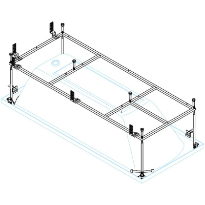 Металлический каркас для акриловой ванны CEZARES PLANE-200-90-MF-R Металлический каркас для акриловой ванны CEZARES PLANE-200-90-MF-R