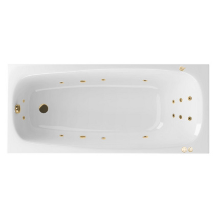 Ванна EXCELLENT Layla 180x80 "SMART" (золото) Ванна EXCELLENT Layla 180x80 "SMART" (золото)