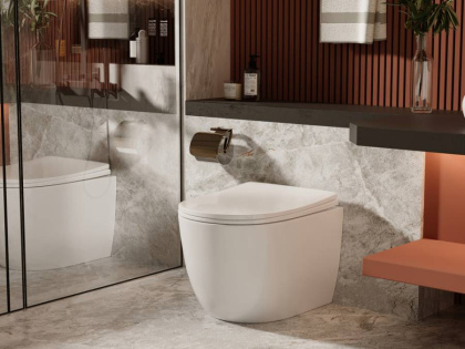 Приставной унитаз Abber Bequem AC1111 с микролифтом