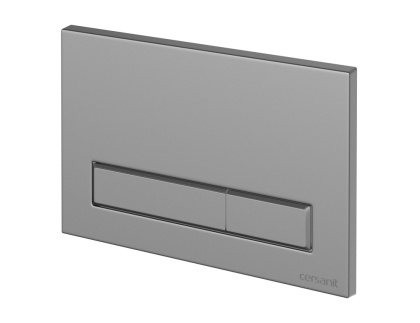 Кнопка BLICK пластик хром матовый