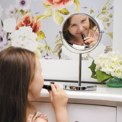 K-1003 Зеркало двухстороннее, стандартное и с 3-х кратным увеличением K-1003 Зеркало двухстороннее, стандартное и с 3-х кратным увеличением