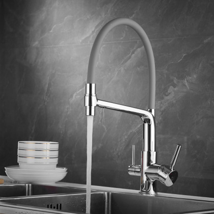 Смеситель для кухни, латунь R658