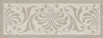 Декор HGD\A499\15145 Монсанту 1 бежевый светлый (15см*40см*8мм) (10шт/0,6м2) орнамент, шт