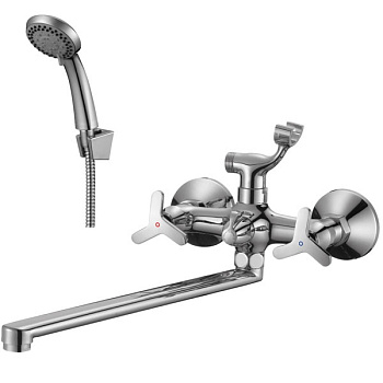 Смеситель Rossinka RS40-84 для ванны универсальный Смеситель Rossinka RS40-84 для ванны универсальный