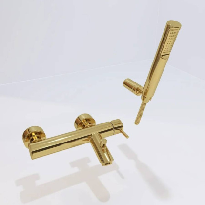 Смеситель для ванны с душем Paffoni Light LIG023HG Смеситель для ванны с душем Paffoni Light LIG023HG