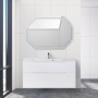 Тумба с раковиной подвесная BelBagno MARINO-H60 120 Bianco Lucido, раковина белая Тумба с раковиной подвесная BelBagno MARINO-H60 120 Bianco Lucido, раковина белая