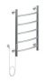 Полотенцесушитель электрический Aquanet Romeo 60х40 Тэн слева