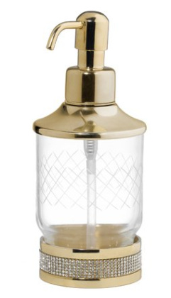 Настольный диспенсер ROYALE CRISTAL GOLD 10929-G Boheme Настольный диспенсер ROYALE CRISTAL GOLD 10929-G Boheme