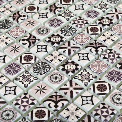 Мозаика Xindi Grey (стекло) 15*15 300*300 Мозаика Xindi Grey (стекло) 15*15 300*300