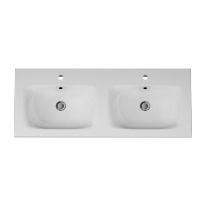 M70AWCD1202WG SPIRIT 2.0, Раковина мебельная, керамическая, 120 см, встроенная, цвет: Белый, глянец