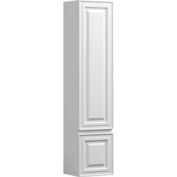Шкаф-пенал SANCOS Very подвесной левый,  Bianco , 350х300х1600 мм, арт. PVR35LW Шкаф-пенал SANCOS Very подвесной левый,  Bianco , 350х300х1600 мм, арт. PVR35LW