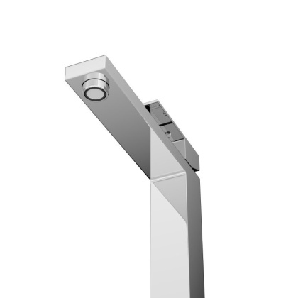 SLIDER-LC-01-W0 Смеситель для накладной раковины однорычажный, без донного клапана, хром