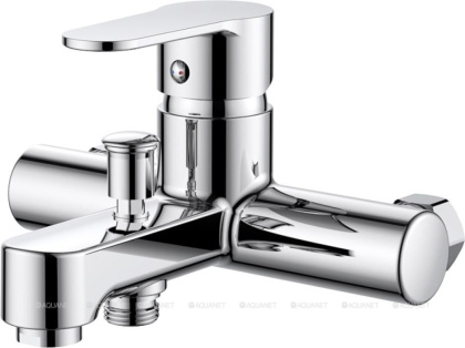 OneLife P07-100cr полимерный смеситель для ванны/душа, хром OneLife P07-100cr полимерный смеситель для ванны/душа, хром