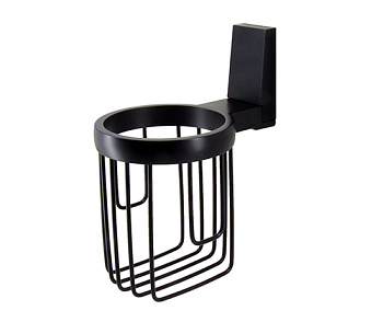Держатель освежителя Abens, 9,3х15,5х13,3 см, черный, K-3245