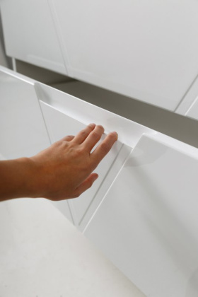 Тумба с раковиной подвесная BelBagno VITTORIA 100 Bianco Lucido-P, раковина белая Тумба с раковиной подвесная BelBagno VITTORIA 100 Bianco Lucido-P, раковина белая