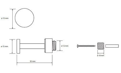 Крючок Bemeta Omega 104206023 Хром