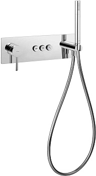 Смеситель скрытого монтажа со встроенным душем OMNIRES Y Y1237_1GCCR (хром) Смеситель скрытого монтажа со встроенным душем OMNIRES Y Y1237_1GCCR (хром)