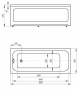Акриловая ванна Акватек Мия 180x80 MIY180-0000001 Акриловая ванна Акватек Мия 180x80 MIY180-0000001