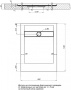 Душевой поддон Aquanet Delight 90х120 260110 Душевой поддон Aquanet Delight 90х120 260110