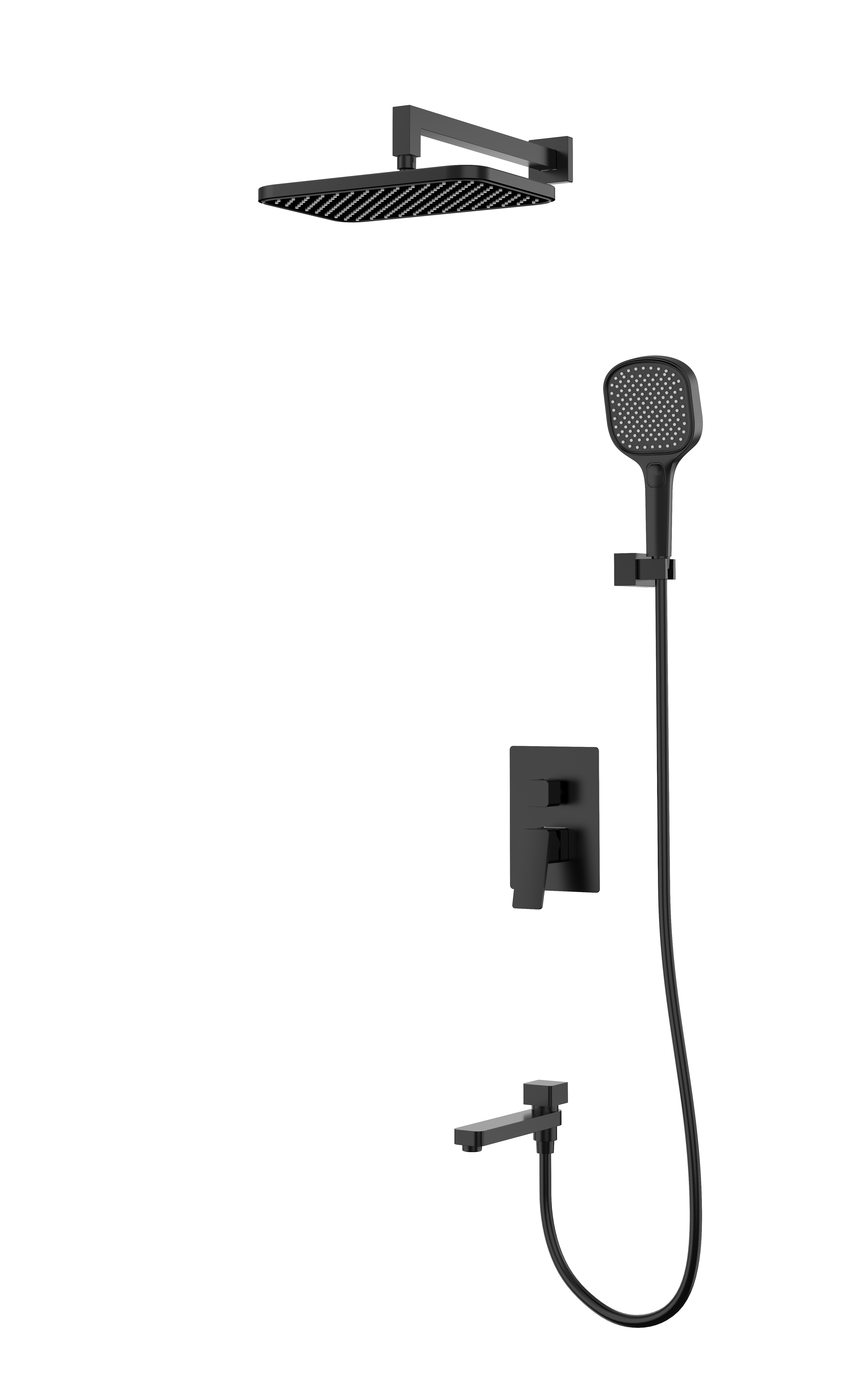  30 см Удлинитель для душевых стоек без гайки, Rose,R30