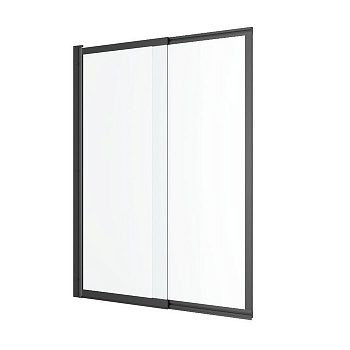 Шторка для ванны EXCELLENT Liner 110 см (черный мат) Шторка для ванны EXCELLENT Liner 110 см (черный мат)