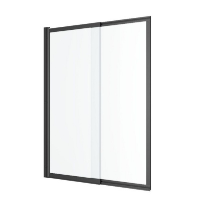 Шторка для ванны EXCELLENT Liner 110 см (черный мат) Шторка для ванны EXCELLENT Liner 110 см (черный мат)