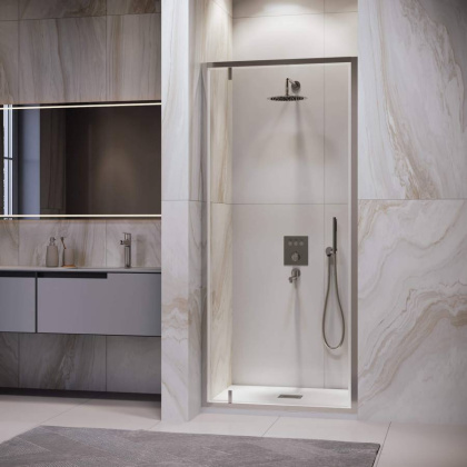 Душевая дверь  70*195 RGW LE-102 Хром/Прозрачное/6 мм