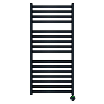 Полотенцесушитель электрический Lemark Bellario LM68116EBL П16 500x1100, левый/правый, черный