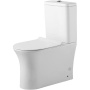 Agger AT01000 Унитаз-компакт безободковый пристенный с горизонтальным выпуском