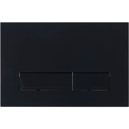 Кнопка смыва BelBagno MARMI, цвет-черный матовый Tocco Morbido