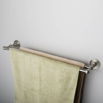 Штанга для полотенец двойная Ammer, 65,2х6х13 см, хром, K-7040