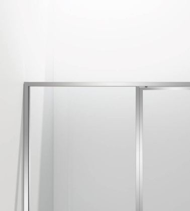 Душевой уголок Slim 8mm VSR-4SLP9012CL, 1200*900, хром, стекло прозрачное