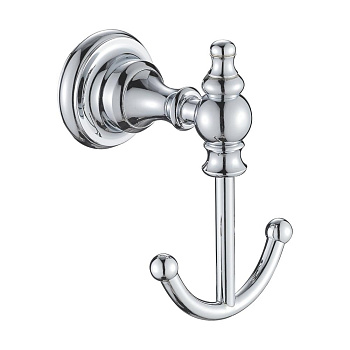 Крючок двойной, RG1121 Rose, Хром Крючок двойной, RG1121 Rose, Хром