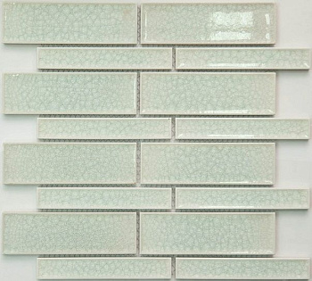 Мозаика R-301 керамика глянцевая (23,45*145*7) 300*297