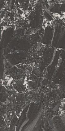 Риальто чёрный лаппатированный обрезной 80x160x0,9